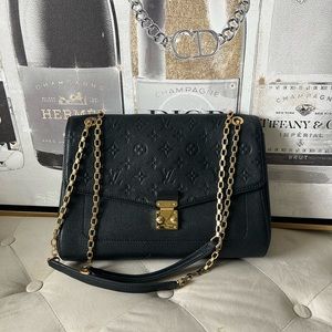 Saint Germain Handbag Monogram Empriente Leather MM -AUTHENTIC